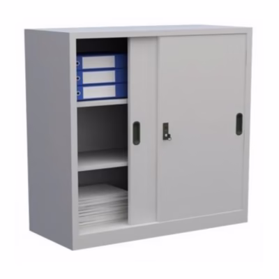 tủ locker văn phòng thấp cánh lùa 