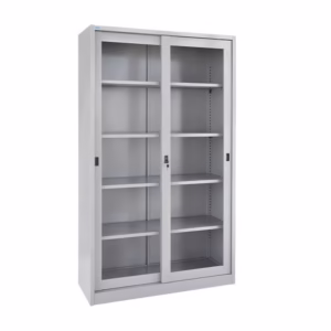 tủ locker 2 cánh kính cửa lùa tiện lợi