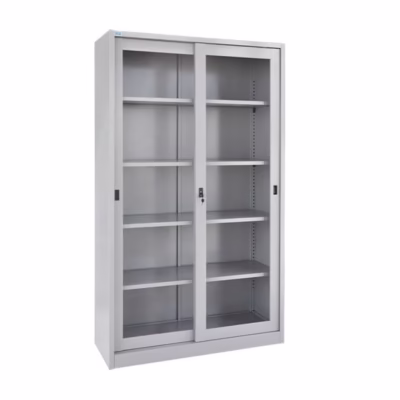 tủ locker 2 cánh kính cửa lùa tiện lợi