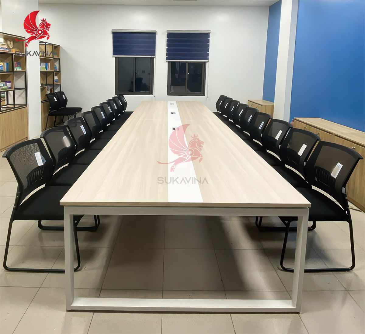 dự án lắp đẳ bàn họp văn phòng