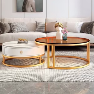 bàn trà sofa 2 mặt sang trọng