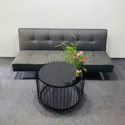Bàn trà sofa khung sắt lồng chịm