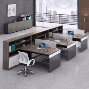 cụm bàn làm việc 3 người