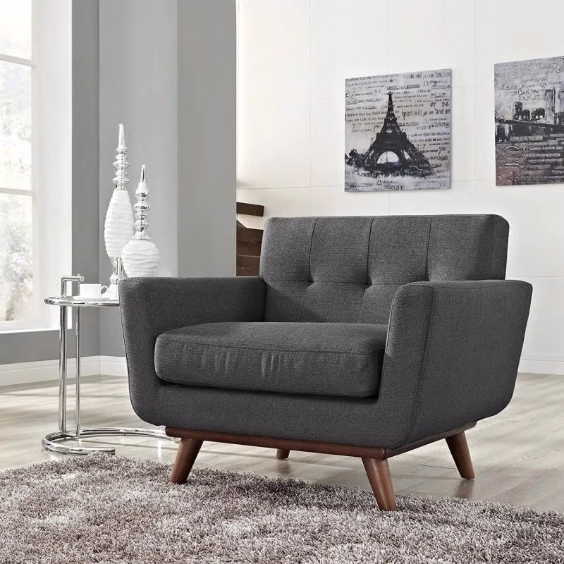 ghế sofa đơn có tay cho phòng khách hiện đại