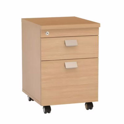 tủ phụ gỗ mdf 2 ngăn di động