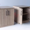 tủ phụ 2 cánh mở gỗ công nghiệp hiện đại