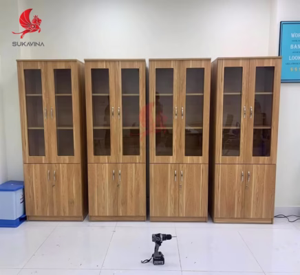 Dự án lắp đặt tủ kệ văn phòng đơn vị thi công Office Sukavina