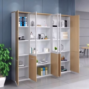 tủ hồ sơ kết hợp kệ đựng đồ hiện đại