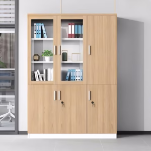tủ hồ sơ gỗ 4 cánh