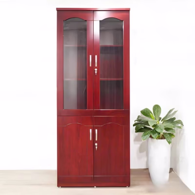tủ tài liệu 2 cánh sơn PU