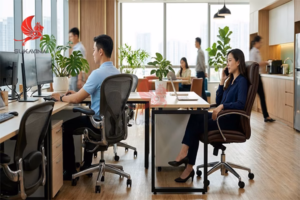 Ghế văn phòng Ergonomic 