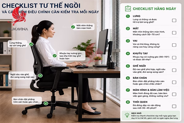 Đau Lưng Khi Ngồi Làm Việc: Nguyên Nhân & Cách Chữa