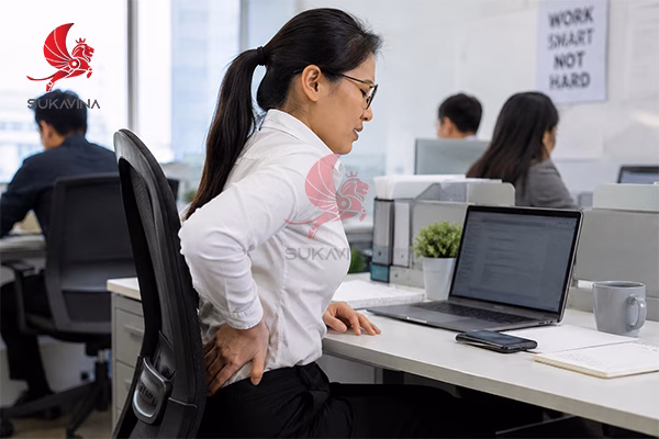Đau Lưng Khi Ngồi Làm Việc: Nguyên Nhân & Cách Chữ