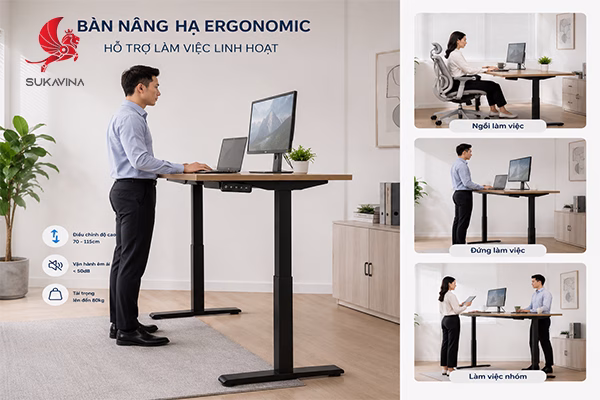 Ergonomic Là Gì? Ứng Dụng Trong Nội Thất Văn Phòng Hiện Đại