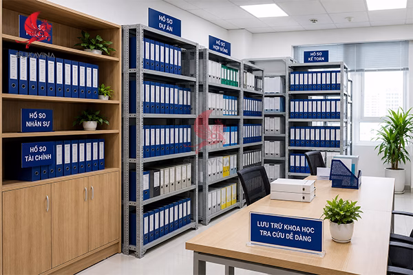 sắp xếp hồ sơ văn phòng khoa học