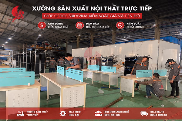 chi phí setup văn phòng 50m2 trọn gói