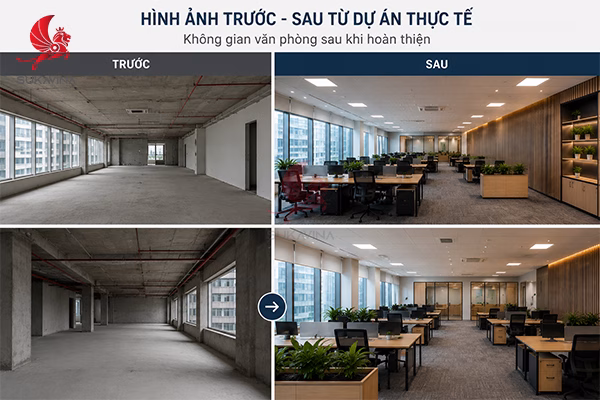 thi công nội thất văn phòng tại tphcm 