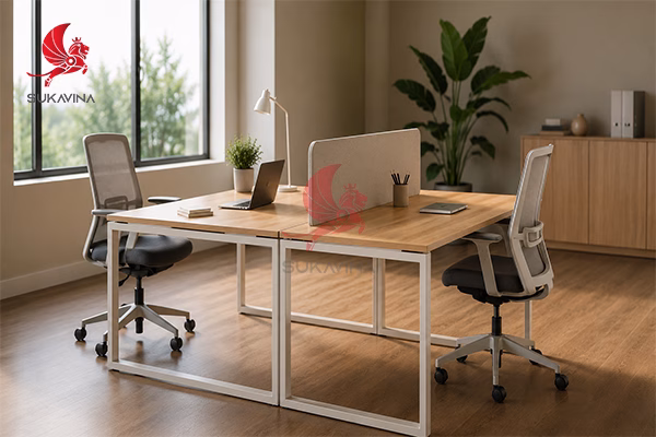bàn cụm 2 người cho startup nhỏ